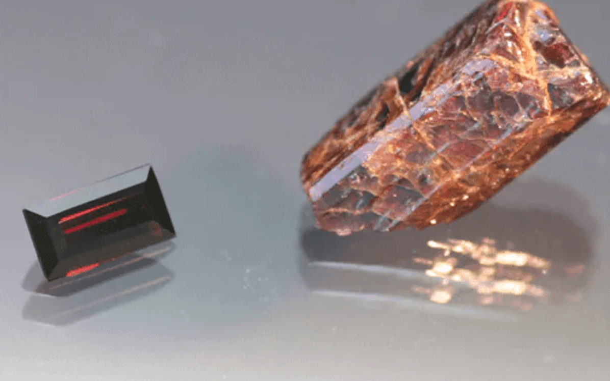 The Rare and Radiant Reddish-Brown Painite - Jogani